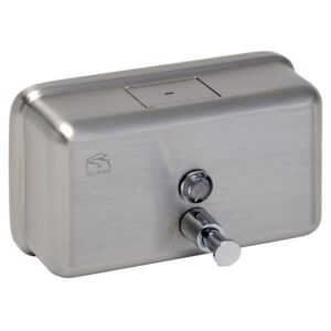 Dolphin BC913-SS Horizontal Soap Dispenser - Stainless Steel