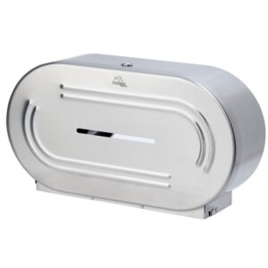 Dolphin BC945 Stainless Steel Double Mini Jumbo Dispenser