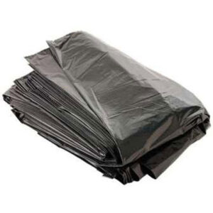 200 Light Duty Black Bin Bags - 5kg