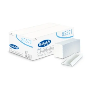 White 2-Ply C-Fold Hand Towels - Case of 2400