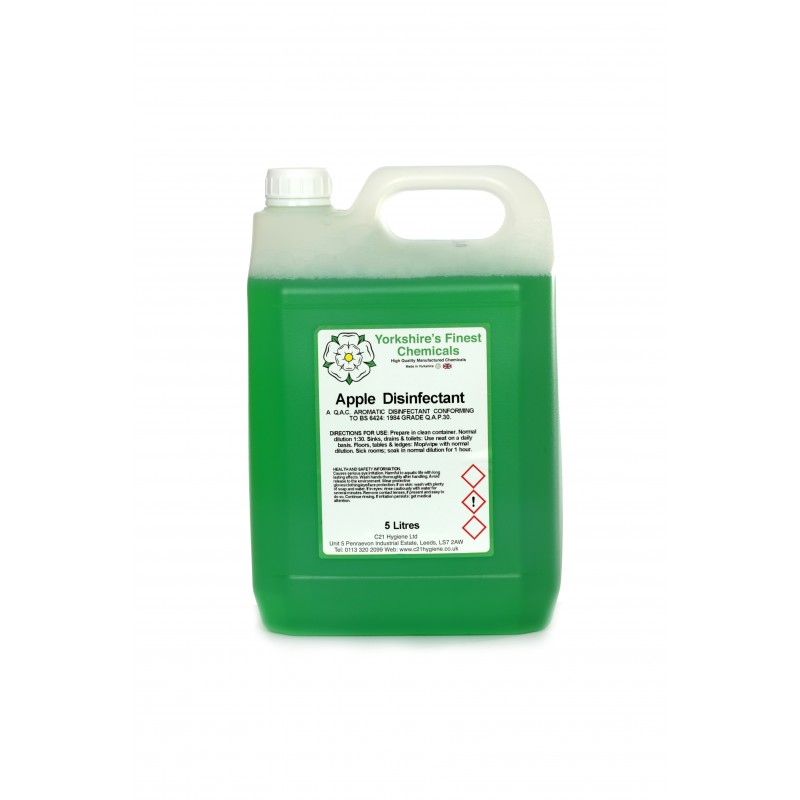C21 Apple Disinfectant 4 x 5 Litres