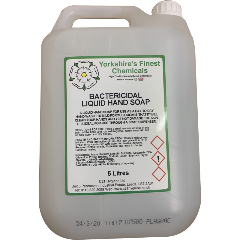 C21 Antibacterial Liquid Hand Soap - 5 Litres