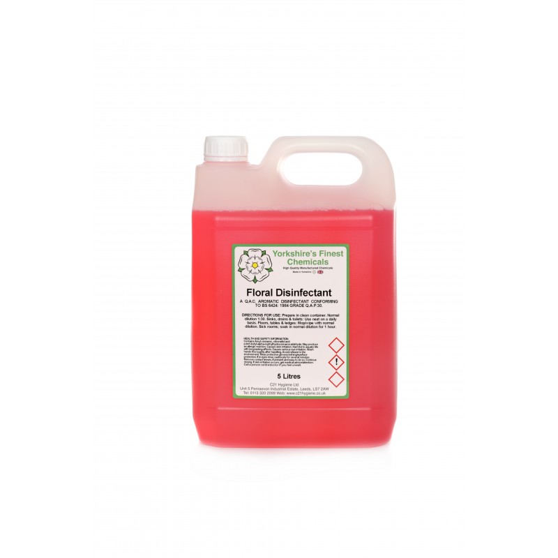 C21 Floral Disinfectant 4 x 5 Litres