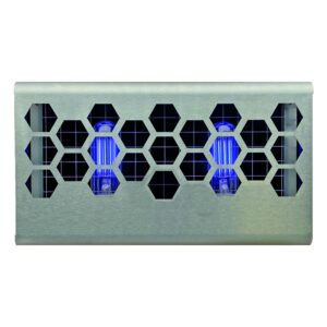Mural LED Glue Board Electric Fly Killer - Stainless Steel