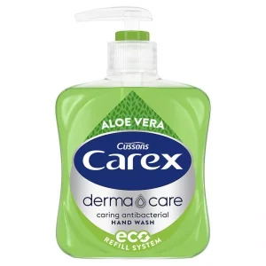 Carex Aloe Vera Antibacterial Hand Wash - 250ml Pump Bottle