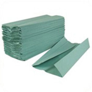 Green 1-Ply C-Fold Hand Towels - Case of 2850