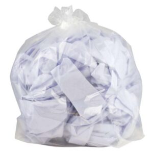 Heavy Duty Clear Bin Bags - 15kg - Pack of 200