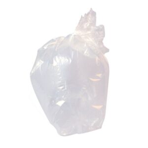 Heavy Duty Wheelie Bin Liners - Clear - Pack of 100