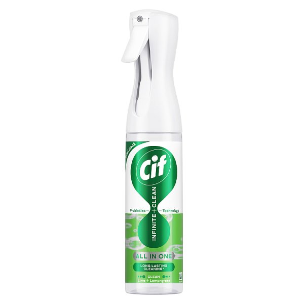 Cif Infinite Clean All in One Cleaner Spray Lime & Lemongrass 250 ml