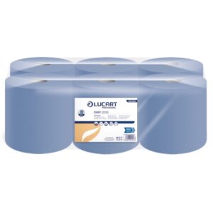 Blue 2-Ply Continuous Roll Towel 180m - Case of 6