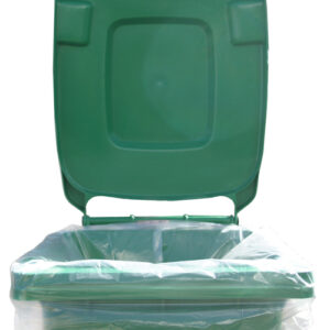 Wheelie Bin Liners - Clear - Pack of 100