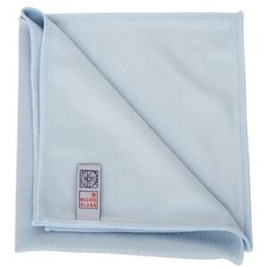 High Quality Microfibre Glass Finishing Cloth - Blue