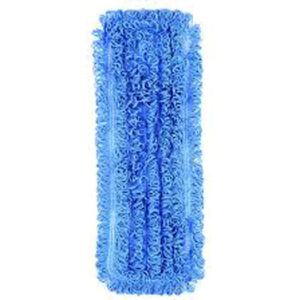 Microfibre Long Pile Flat Mop - 40cm Blue