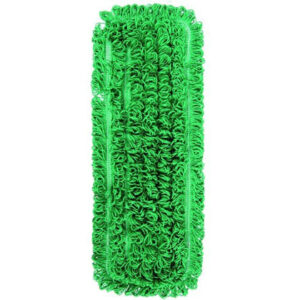 Microfibre Long Pile Flat Mop - 40cm Green