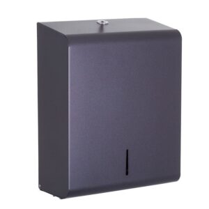 Stainless Steel Large Hand Towel Dispenser - Matt Bronze