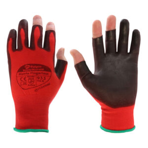 Matrix PU Fingerless Handling Gloves - 1 Pair