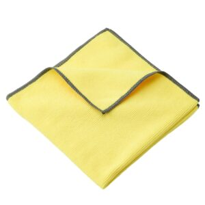 CleanWorks ProClean High Absorbency Microfibre Cloths - Pack of 10 Yellow
