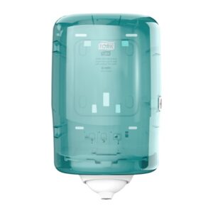 Tork 473167 Reflex Single Sheet Mini Centrefeed Dispenser - Turquoise