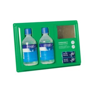 Reliwash Double Eyewash Station - 2 x 500ml