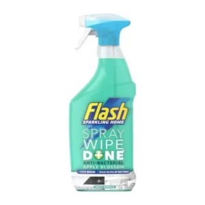 Flash Spray Wipe Apple Blossom Cleaner - 800ml Trigger Spray