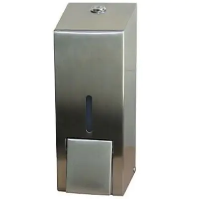 800ml Bulk Fill Foam Hand Soap Dispenser - Brushed Stainless Steel