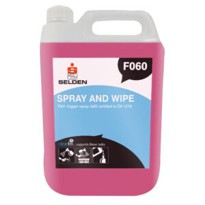 Selden F060 Spray & Wipe Hard Surface Cleaner Refill - 5 Litres