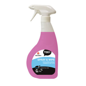 Selden T001 Spray & Wipe Hard Surface Cleaner - 750ml Trigger Spray