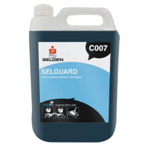 Selden C007 Selguard Hard Surface Sanitiser Detergent - 5 Litres