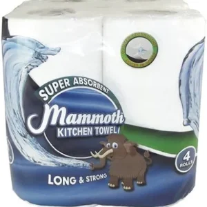 Mammouth Soft 2-Ply Household Kitchen Roll - Case of 24