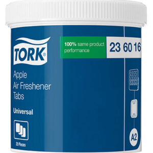 Tork 236016 Apple Air Freshener Tabs - Tub of 20