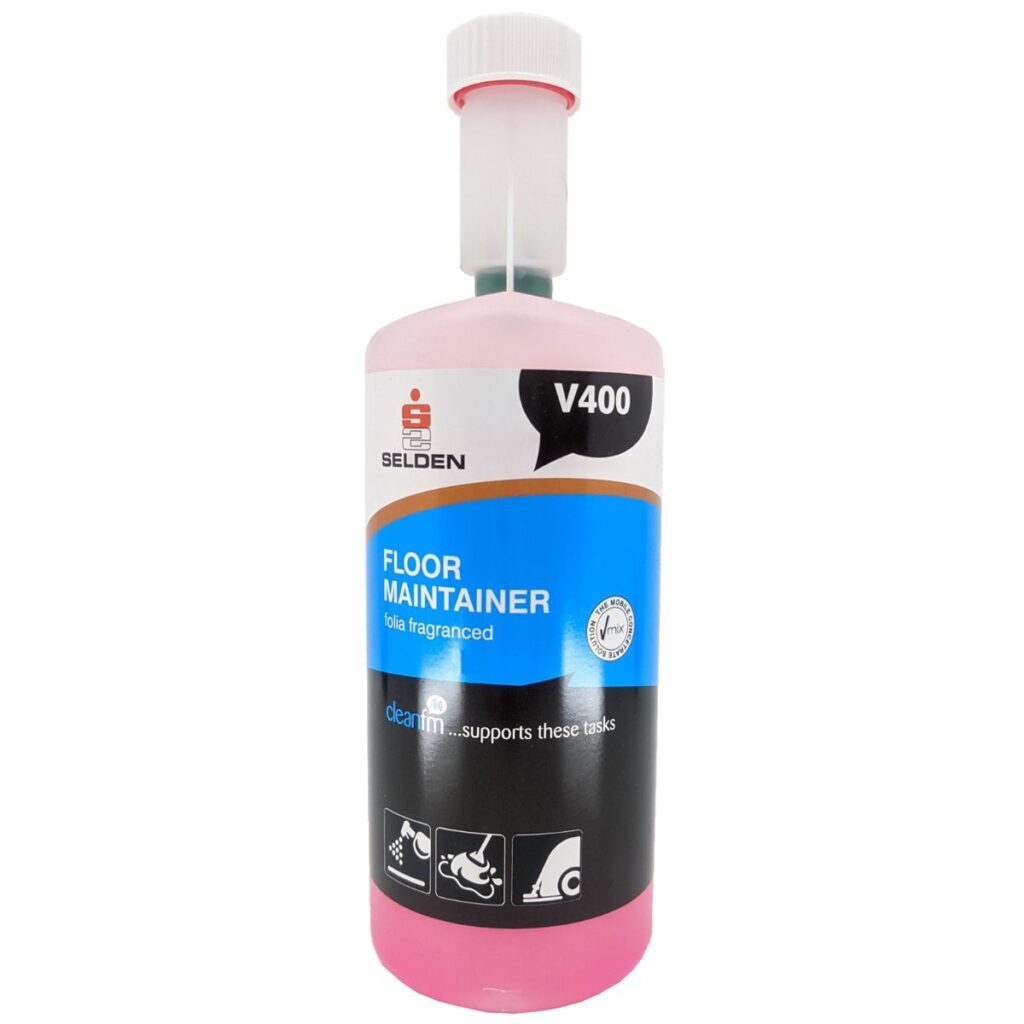 Selden V400 Polymer & Wax Concentrated Floor Maintainer - 1 Litre