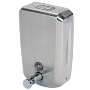 Stainless Steel Vertical Soap Dispenser - 1.2 Litres