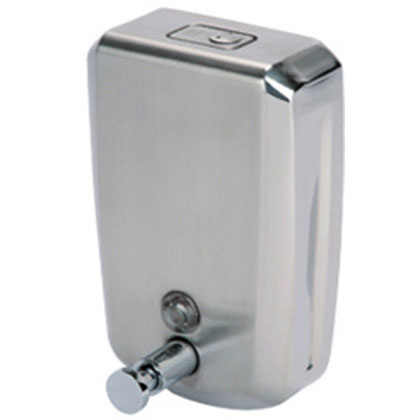 Stainless Steel Vertical Soap Dispenser - 1.2 Litres