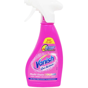 Vanish Oxi Action Pre-Treat Stain Remover - 250ml Trigger Spray